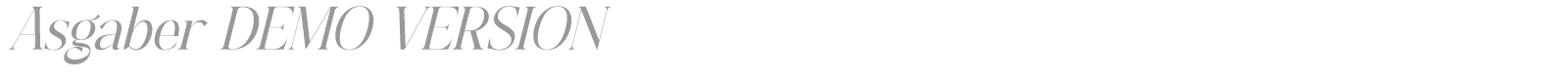 Asgaber font preview